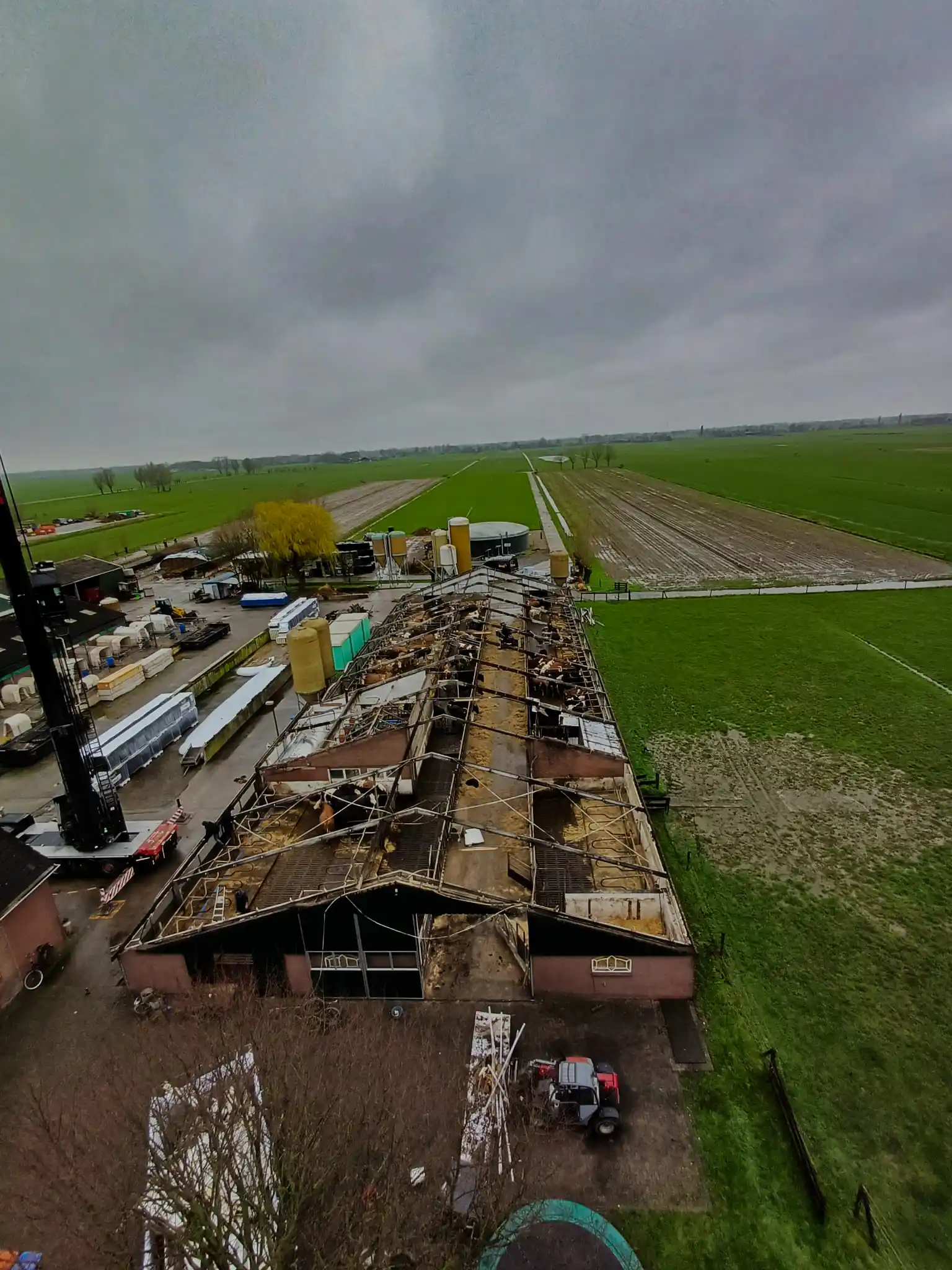 Gesaneerde stal in Kedichem