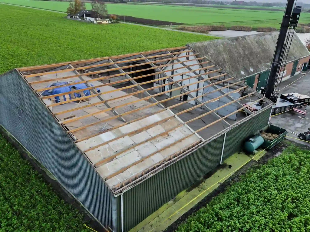 Dakrenovatie in Westdorpe door Bunt Lichtstraten 
