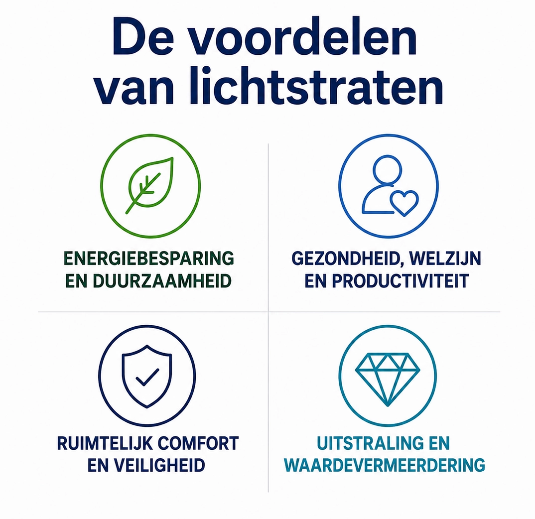 De voordelen van lichtstraten